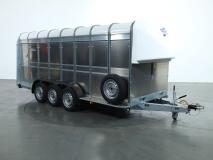2026 Ifor Williams TA510 16x6 (497x178x182cm) Veetrailer 3-asser VT1020 | Aanhangwagen | Veetrailer