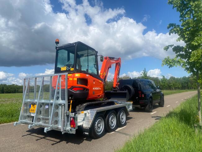 2026 Ifor Williams GP126 Klep 3-asser VK10830 | Aanhangwagen | Machinetransporter