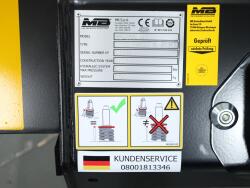 2026 MB C50 S4 Crusher Breekbak CW10 VK10922 | Aanbouwdelen | Breekbak