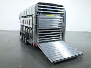 2026 Ifor Williams TA510 16x7 (497x178x212cm) Dubbeldeks Schapentrailer/ Veetrailer