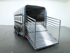 2026 Ifor Williams TA510 16x7 (497x178x212cm) Dubbeldeks Schapentrailer/ Veetrailer
