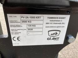 2025 Giant Palletbord Short Lift - Extra Hefvermogen ADV1 | Aanbouwdelen | Palletbord