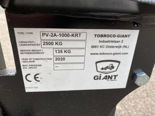 2025 Giant Palletbord Short Lift - Extra Hefvermogen ADV1 | Aanbouwdelen | Palletbord