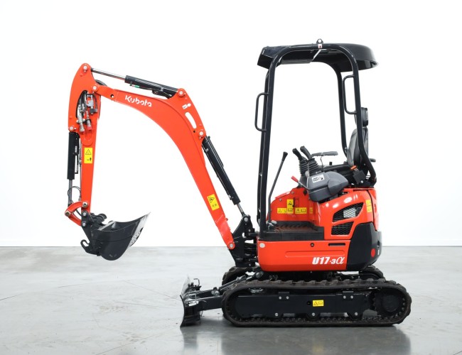 1 Kubota U17-3 Alpha Hi-Spec+ ADV18 | Graafmachine | Minigraver