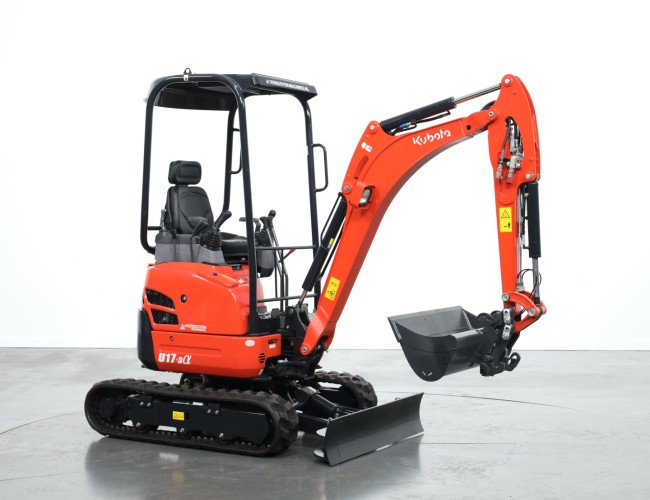 1 Kubota U17-3 Alpha Hi-Spec+ ADV18 | Graafmachine | Minigraver